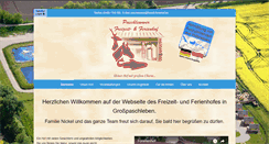 Desktop Screenshot of freizeit-ferienhof.de