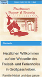 Mobile Screenshot of freizeit-ferienhof.de